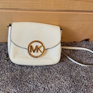 Cream Michael Kors small purse